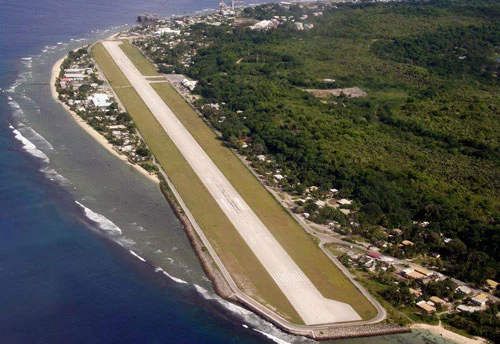 3. Nauru (diện tích: 21 km2). Ảnh: Wiki.