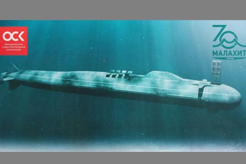 Tàu ngầm hạt nhân thế hệ 5 của Nga