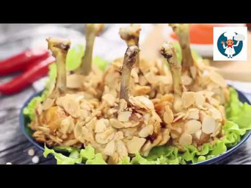 CLIP: Bật mí cách làm cánh gà chiên hạnh nhân ngon như nhà hàng