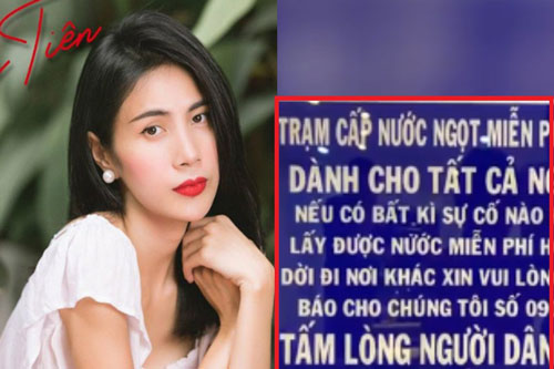 Sau nhiều ngày "ngược xuôi" lo máy lọc nước cho người dân miền Tây, Thủy Tiên vẫn một mực từ chối làm điều này