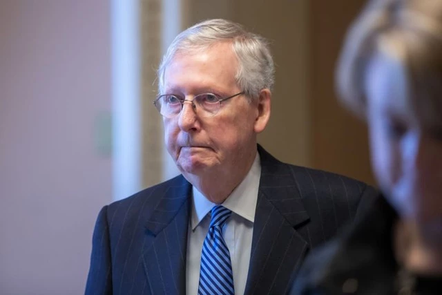 Lãnh đạo đa số tại Thượng viện Mỹ Mitch McConnell (Ảnh: EPA)