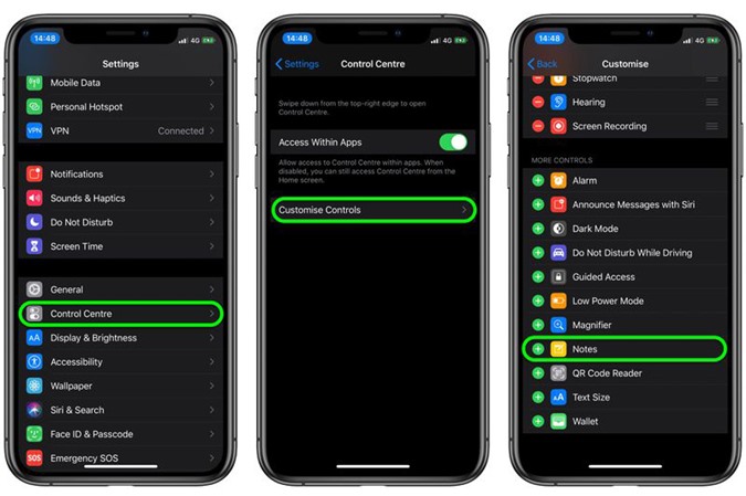 Cách tạo ghi chú ngay trên màn hình khóa của iPhone và iPad
