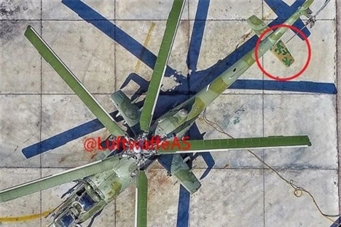 Truc thang Mi-24 Syria bi ban hong quay tro lai chien dau