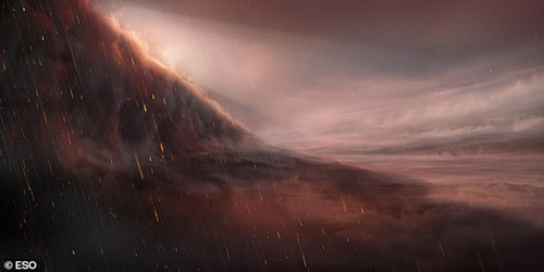 Phát hiện hành tinh "2 mặt" kinh dị, đầy mưa sắt nóng chảy