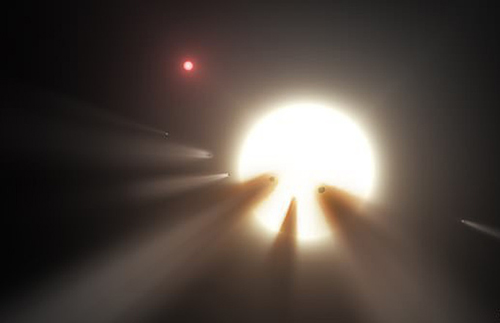 Dấu hiệu lạ từ "hệ mặt trời" khác: Do người ngoài hành tinh?