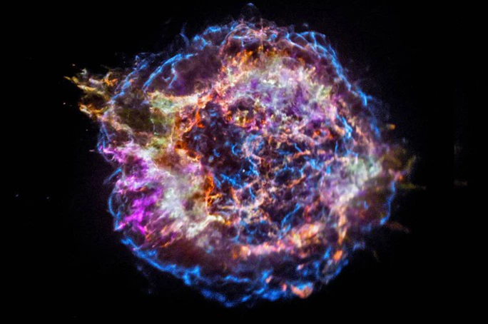 Một siêu tân tinh sinh ra từ cái chết của một ngôi sao - Ảnh: NASA