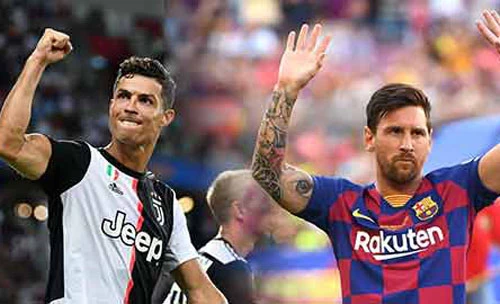Ronaldo và Messi.