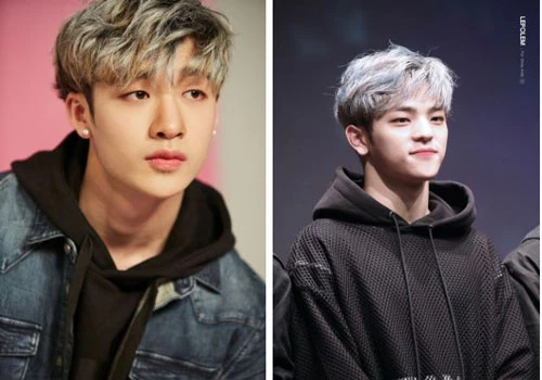 Bang Chan (trái) được cho là cố tình "đá xéo" đến sự ra đi của Woojin