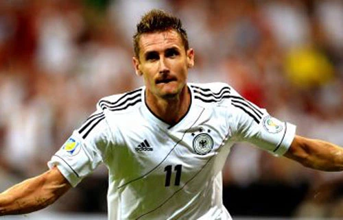 1. Miroslav Klose (Đức) bàn thắng: 16. Ảnh: These Football Times.