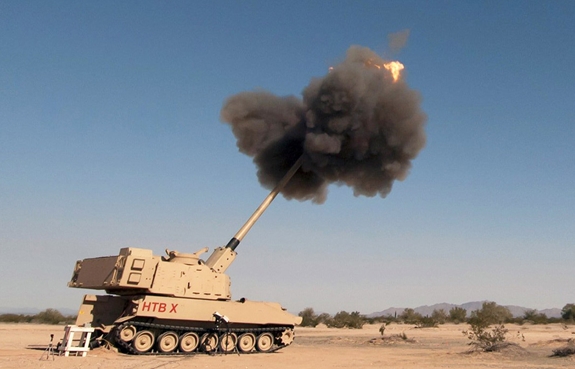 Mỹ bắn trình diễn pháo tự hành tầm xa mới