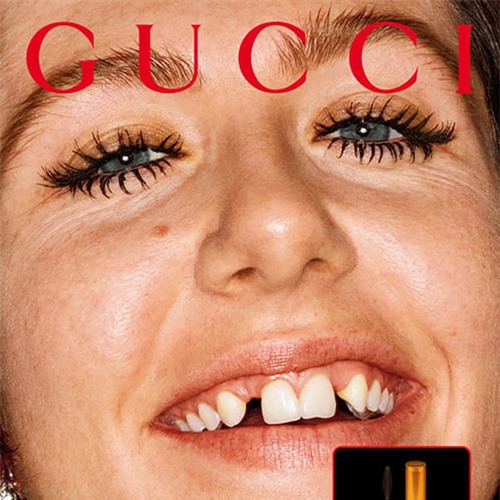 Gucci gây tranh cãi khi chọn người mẫu có răng thưa, ố vàng làm ...