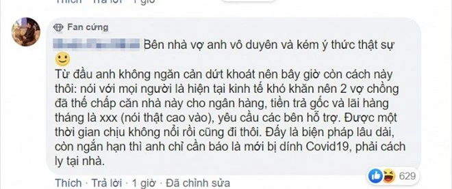 cả nhà vợ đến ở cùng 1