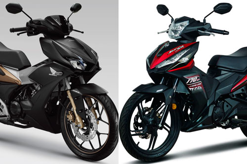 So sánh Honda Winner X với SYM Star SR 170