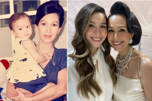 Con gái 'Nữ hoàng ảnh lịch' Diễm My khoe ảnh mẹ ngày trẻ với nhan sắc 'cực phẩm'