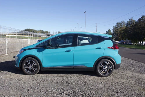 10. Chevrolet Bolt EV.