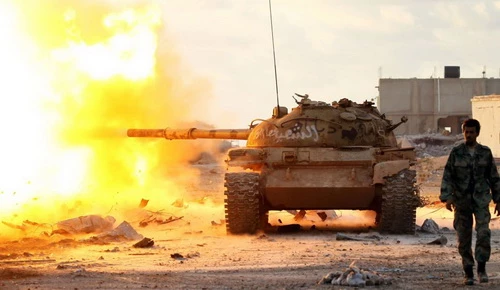 Quân đội Quốc gia Libya tuyên bố đã giành được thắng lợi quan trọng trên chiến trường. Ảnh: Al Masdar News.