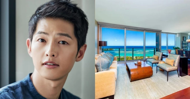 Song Joong Ki tậu nhà mới ở Hawaii. 