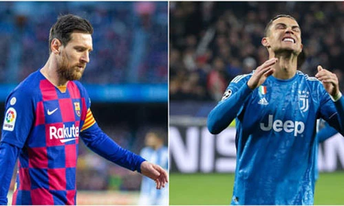 Messi và Ronaldo.