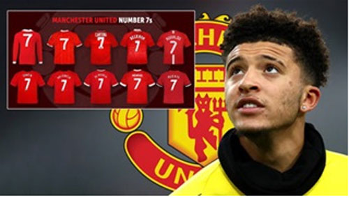 Sancho có hóa giải được “lời nguyền số 7" tại M.U?