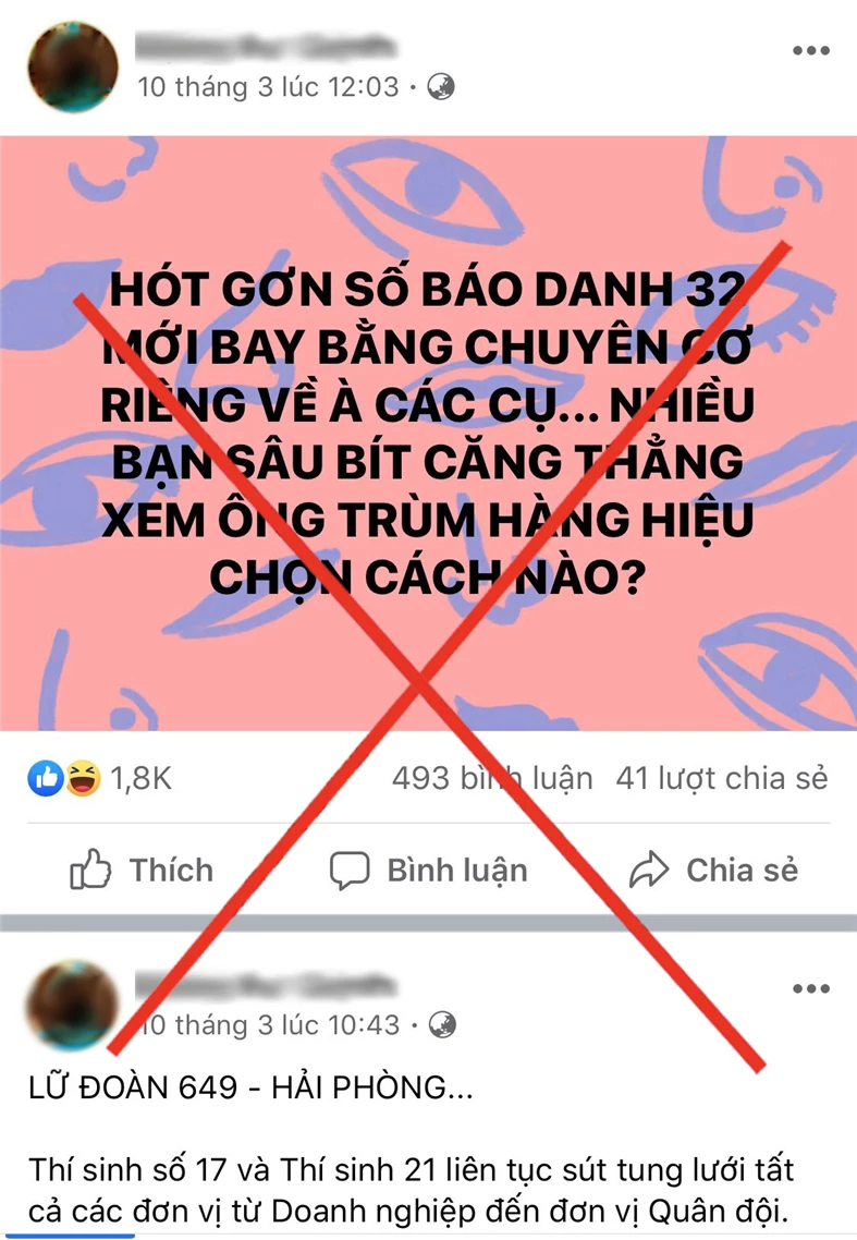 Tin tức trên Facebook của D.N.Q.