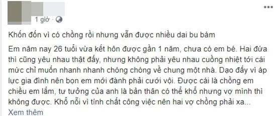 cô vợ trẻ thả thính 1