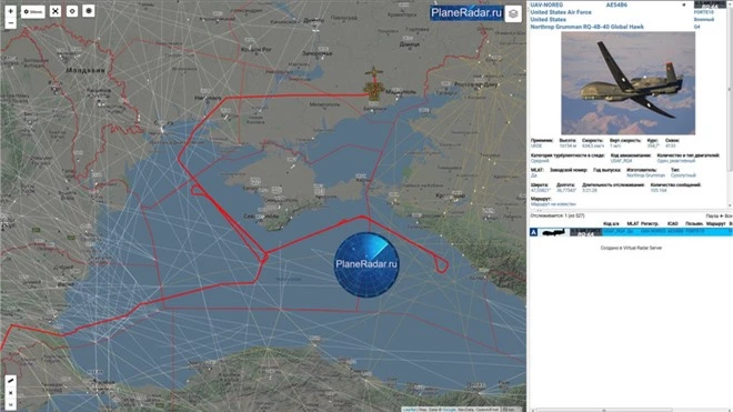Mỹ sốt sắng điều UAV đến khu vực Su-27 Nga gặp nạn, lộ rõ ý đồ đen tối - Ảnh 3.