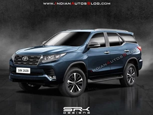 Lộ hình ảnh Toyota Fortuner 2021 sắp ra mắt