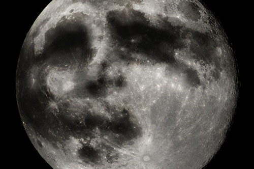 Sự thật về hình ảnh mặt người trên Cung Trăng