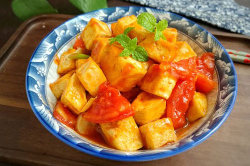 Đậu phụ sốt cà chua chỉ cần thêm thứ này đảm bảo chồng thích, con mê