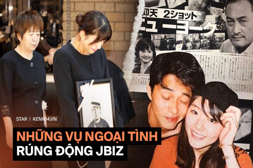 4 vụ ngoại tình rúng động showbiz Nhật Bản: Người "tòm tem" với vợ bạn, kẻ khiến chồng uất ức tự sát