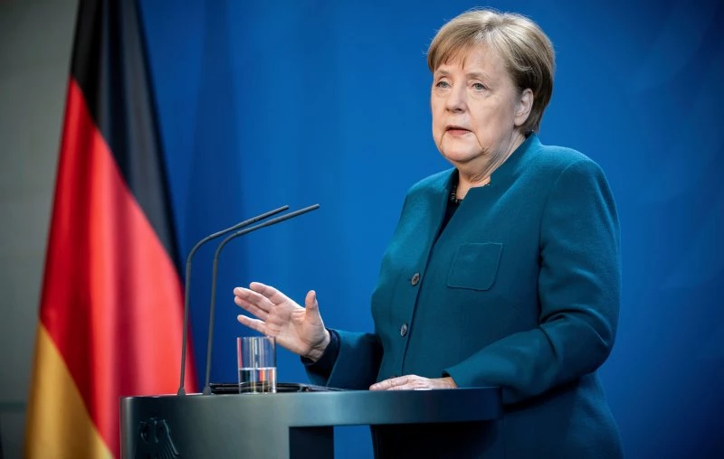 Thủ tướng Merkel đưa ra thông điệp ngày 22/3/2020.