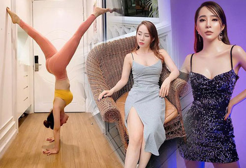 Ở nhà tránh dịch thêm một thời gian nữa, chắc chắn vóc dáng Quỳnh Nga sẽ đẹp "mòn mắt"