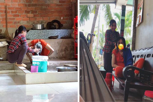 'Mẹ chồng quốc dân': Nhận làm shipper giao hàng, tự tay gội đầu sấy tóc cho con dâu