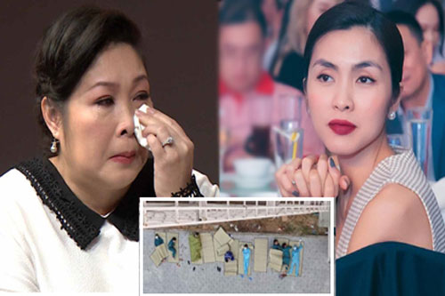 Tăng Thanh Hà và loạt sao Việt xúc động trước các tình nguyện viên ngày đêm chống dịch