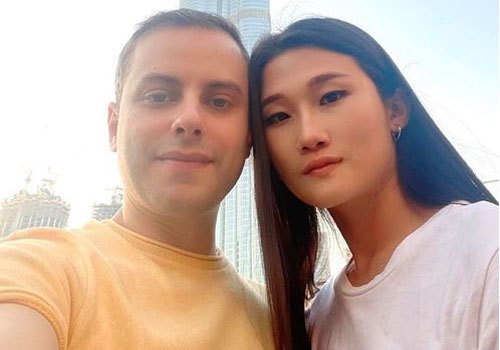 Kha Mỹ Vân theo chồng sang Dubai sống