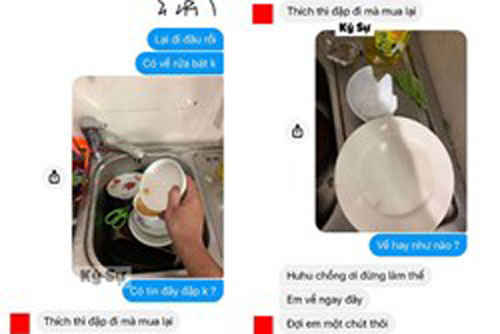 Ngày nào cũng phải rửa bát vì vợ cứ ăn xong lại bỏ đi chơi, anh chồng quyết định làm một việc mà cô vợ nghe xong về ngay