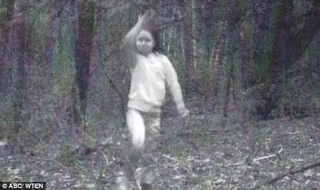 Giải mã bí ẩn bóng ma mờ ảo của bé gái vui chơi trong khu rừng. Ảnh nguồn: Internet. 