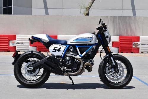 6. Ducati Scrambler Cafe Racer.