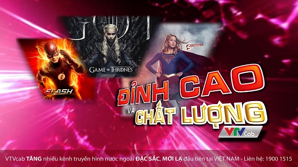 VTVcab tăng nhiều kênh truyền hình quốc tế mới từ 1/4, ra mắt Gói Chất và Gói Đỉnh