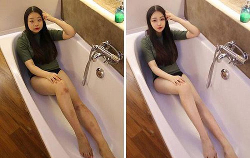 Loạt ảnh gốc trước khi photoshop thành "hot girl" của các cô gái khiến ai cũng phải "giật mình"