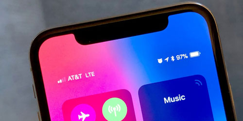 Cách hiển thị phần trăm pin trên iPhone X và các mẫu iPhone không 'tai thỏ'