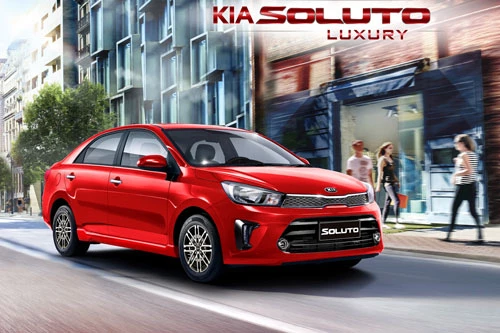 Kia Soluto AT Luxury. 