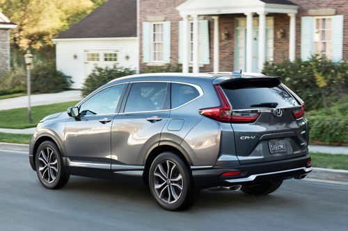 =5. Honda CR-V (mức tiêu hao nhiên liệu ở đường hỗn hợp: 9,4 lít /100 km). =5. Honda CR-V (mức tiêu hao nhiên liệu ở đường hỗn hợp: 9,4 lít /100 km).