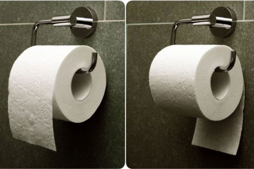Đặt giấy vệ sinh theo chiều nào mới đúng? Câu trả lời chắc chắn khiến bạn "giật mình"