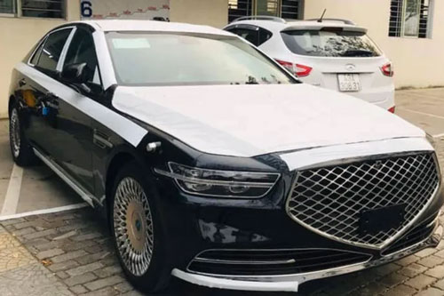 Xe hạng sang Genesis G90 2021 cập bến thị trường Việt