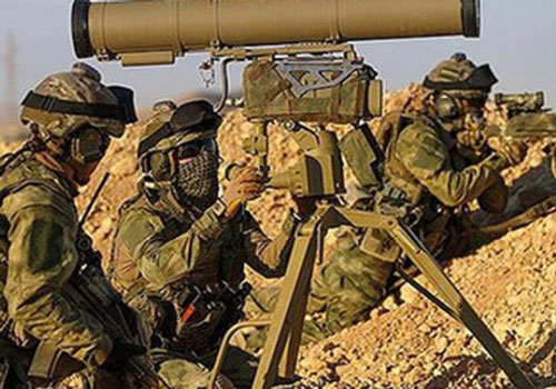 Syria dùng tên lửa chống tăng Nga chặn đoàn xe quân sự Mỹ