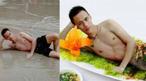 Hí hửng nhờ dân mạng ghép đuôi cho giống "nam thần tiên cá", thanh niên nhận về thành phẩm "sang chấn tâm lý"