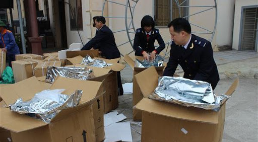 Quý I/2020, Hải quan phát hiện 1.130 vụ vi phạm, với tổng giá trị hàng hóa khoảng gần 220 tỷ đồng 