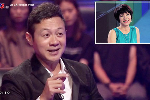 Diễm Quỳnh trợ giúp trả lời xuất sắc cho MC Anh Tuấn chơi "Ai là triệu phú"