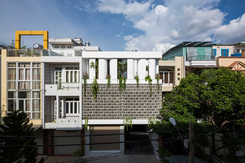 Ngôi nhà có thiết kế đặc biệt thông thoáng